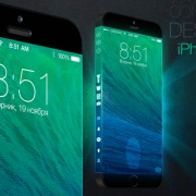 Telefono „iPhone 6“ konceptas su tripusiu ekranu (video)