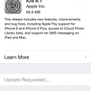 „Apple“ išleido „iOS 8.1“ atnaujinimą: sugrąžinta „Camera Roll“, ištaisytos klaidos