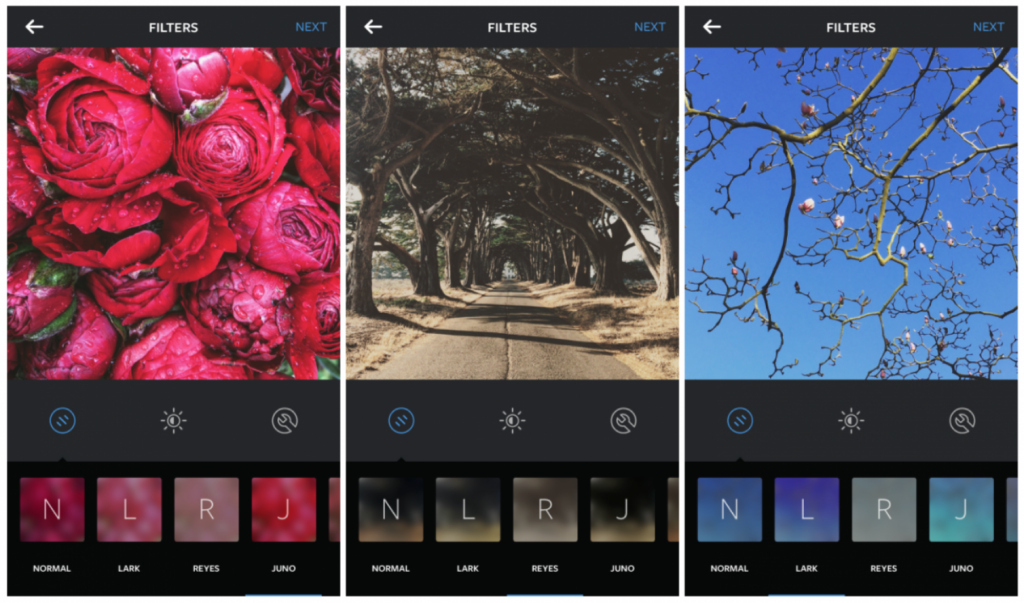 Atnaujinta „Instagram“ versija pasižymi trimis naujais filtrais
