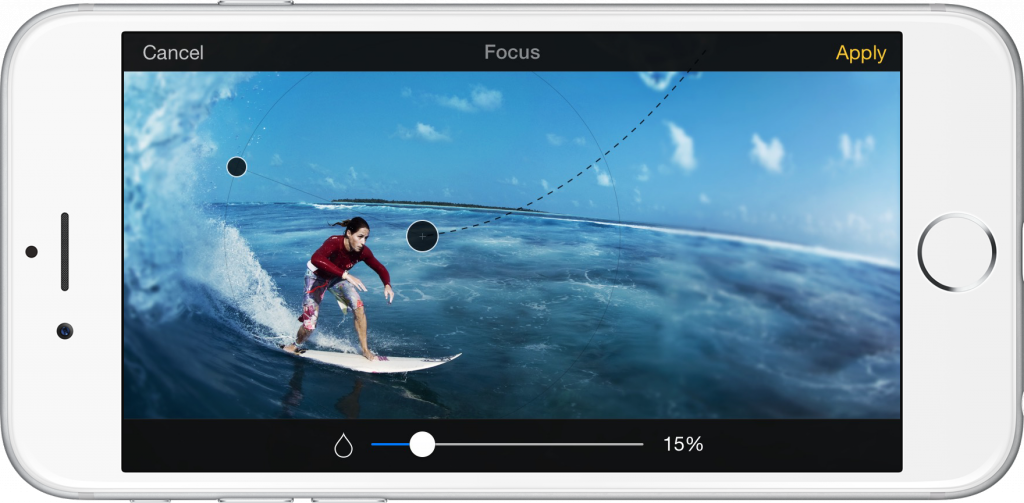 „iPhone“ skirtas „Pixelmator“: efektai
