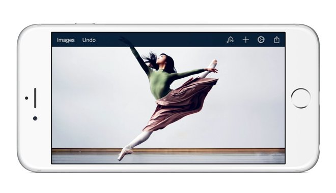 „iPhone“ skirtas „Pixelmator“