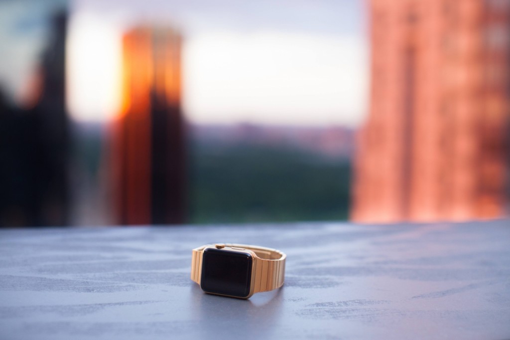 „Apple Watch“ papuoštas 18 karatų auksu