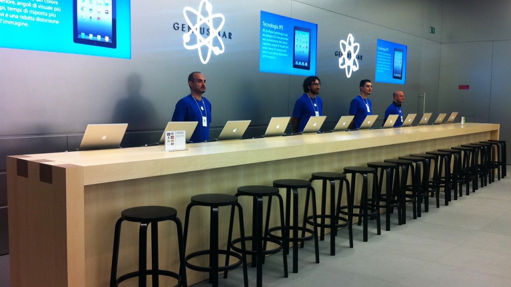 Techninis aptarnavimas „Genius Bar“