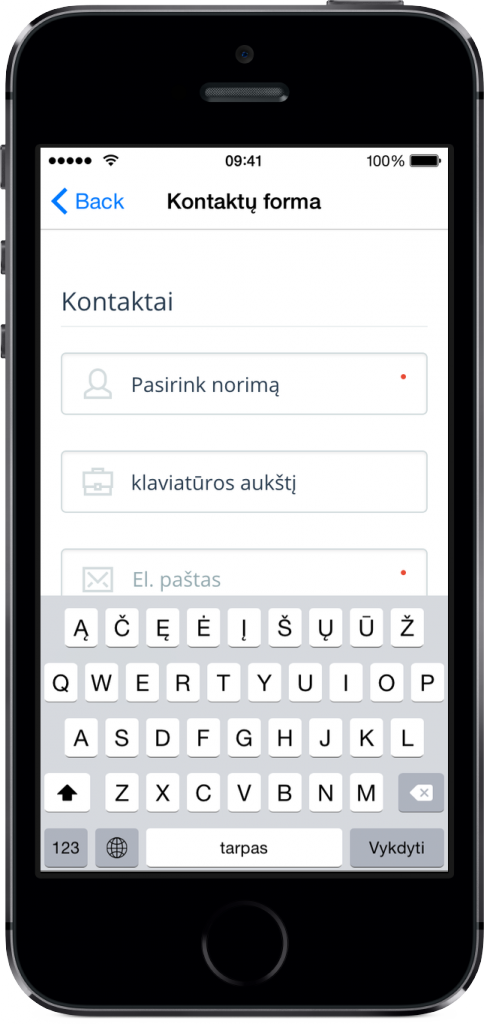 Išleista lietuviška klaviatūra „iPhone“ ir „iPad“ įrenginiams