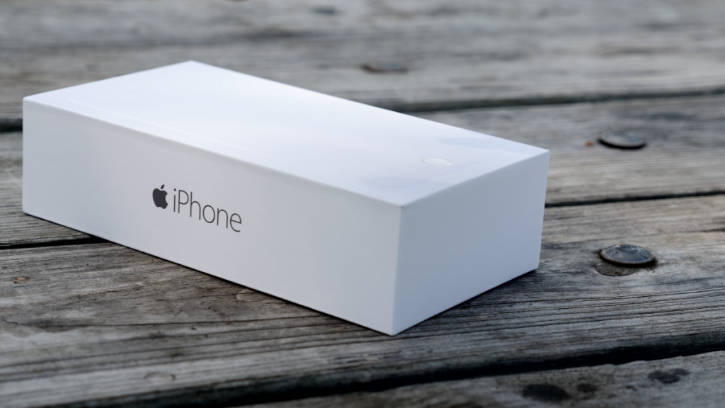 „iPhone 6“ įpakavimas