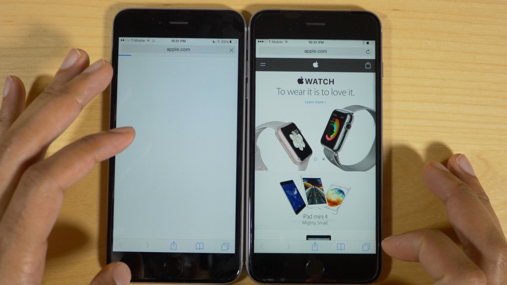 iPhone 6S RAM Safari