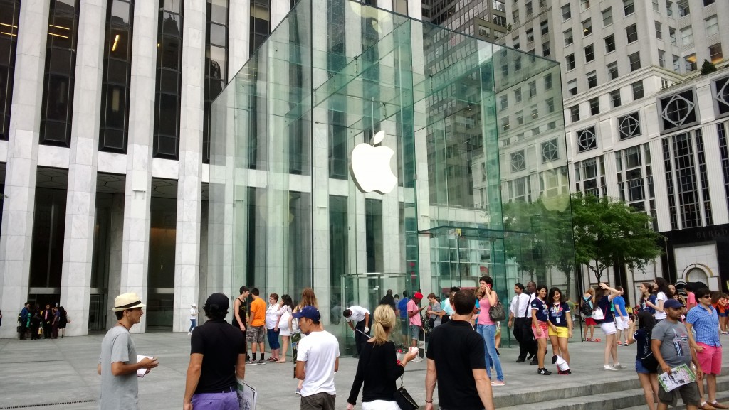 Apple parduotuvė