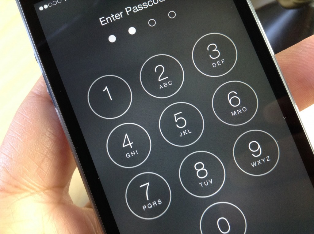 „iPhone“ užraktas