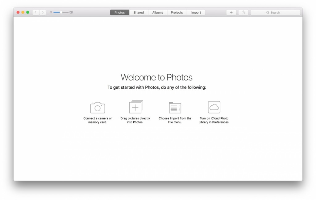 Programa „Photos“