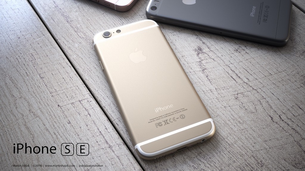 „iPhone SE“ konceptas
