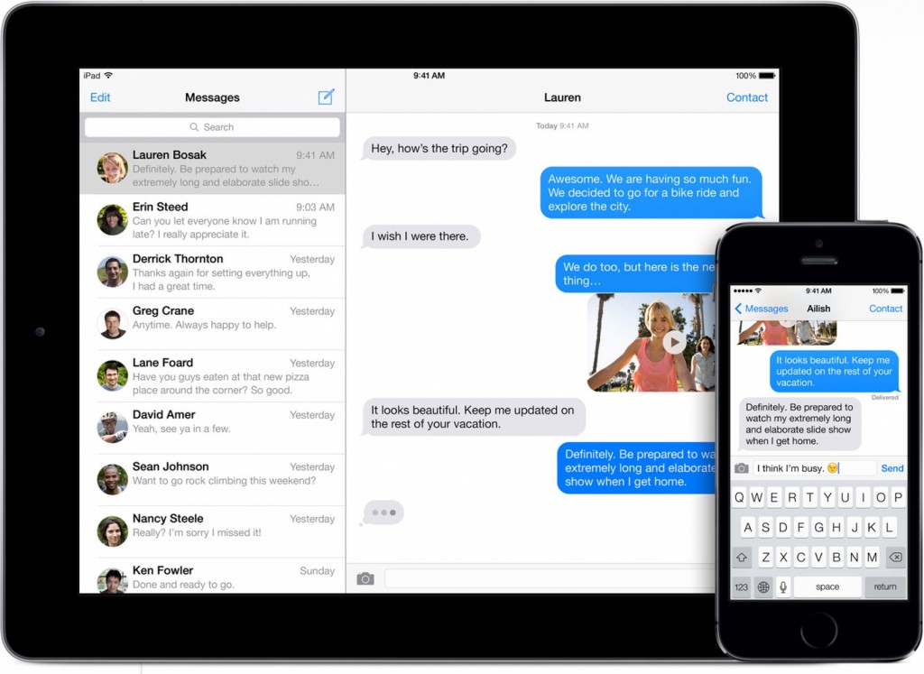„iMessages“