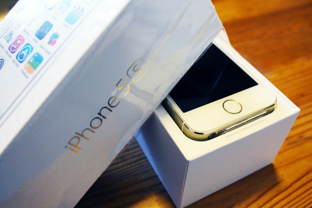 „iPhone 5s“ pakuotė