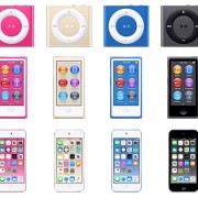 „Apple“ netyčia atskleidė naujas muzikos grotuvų „iPod“ spalvas