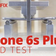 „iPhone 6S Plus“ lenkimo testas