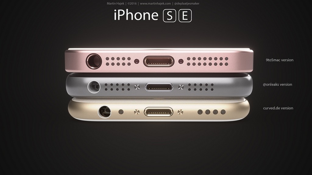 „iPhone SE“ konceptas